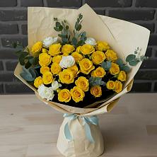 Букет цветов из:  Розы в Новозавидовский