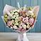 Букет цветов из: Альстромерии и Розы в Новозавидовский