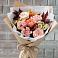 Букет цветов из: Гвоздики, Хризантемы и Розы в Новозавидовский