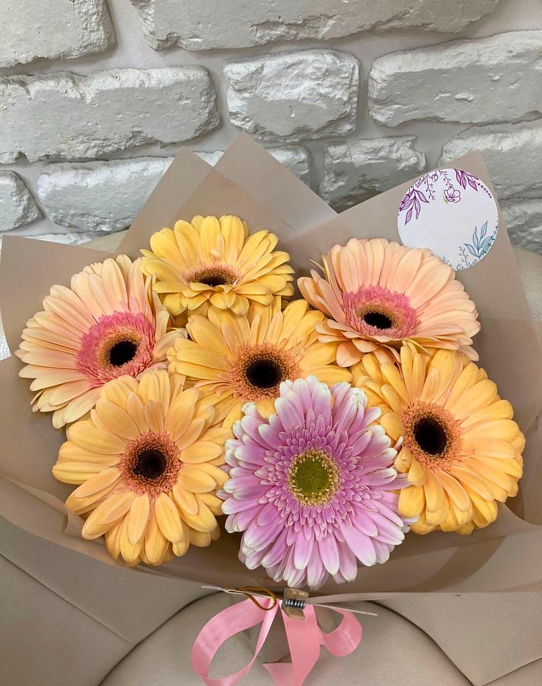 Букет цветов из: Герберы в Новозавидовский