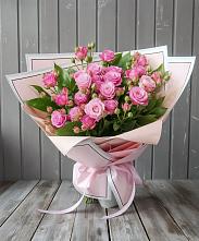 Букет Розовый кустик #REPLACE_PRED# Новозавидовский