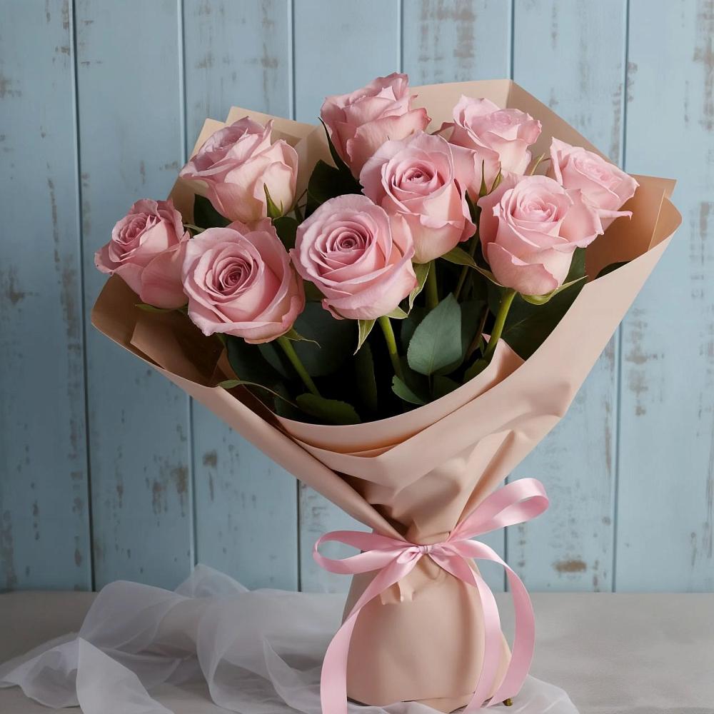 Букет цветов из: Розы в Новозавидовский