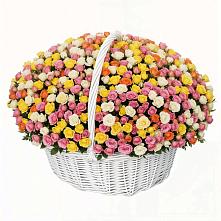 Премиум букет из: Розы #REPLACE_PRED# Новозавидовский