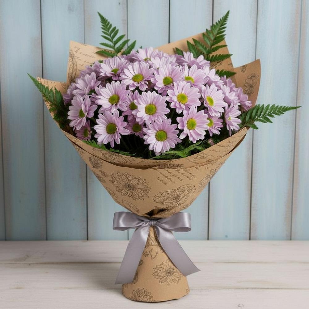 Букет цветов из: Хризантемы в Новозавидовский