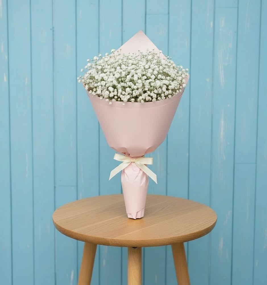 Букет цветов из: Гипсофила в Новозавидовский