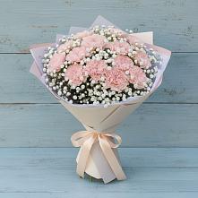 Букет цветов из:  Гвоздики #REPLACE_PRED# Новозавидовский