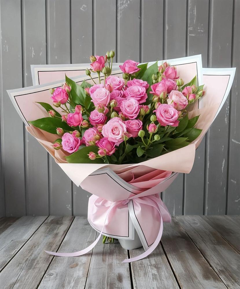Букет Розовый кустик в Новозавидовский
