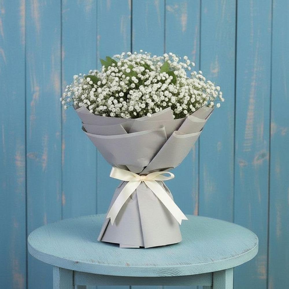 Букет цветов из: Гипсофила в Новозавидовский