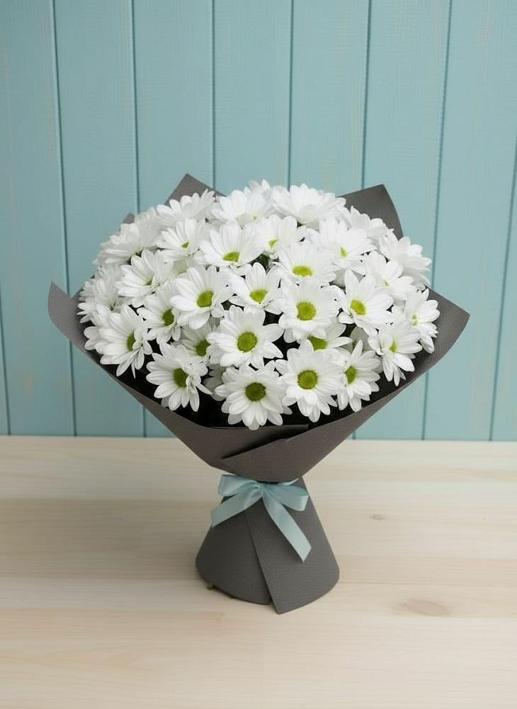 Букет цветов из: Хризантемы в Новозавидовский