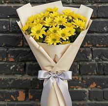Букет цветов из:  Хризантемы #REPLACE_PRED# Новозавидовский
