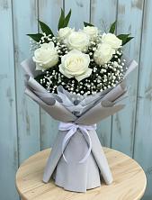 Букет цветов из:  Розы в Новозавидовский