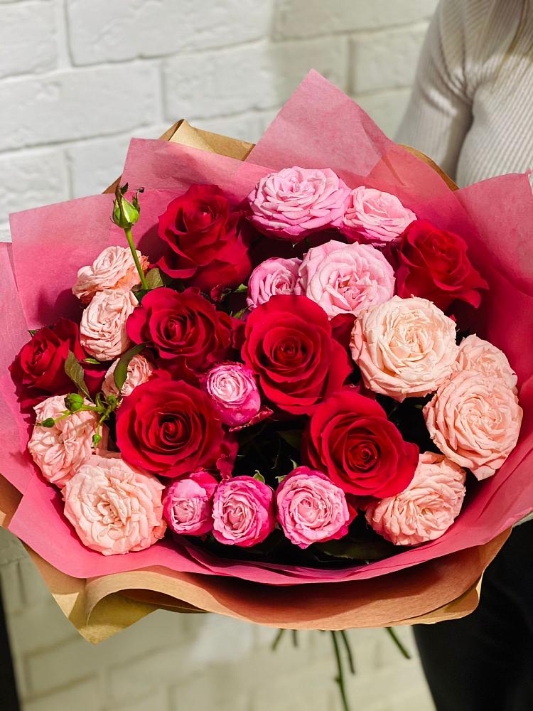 Букет цветов из: Розы в Новозавидовский