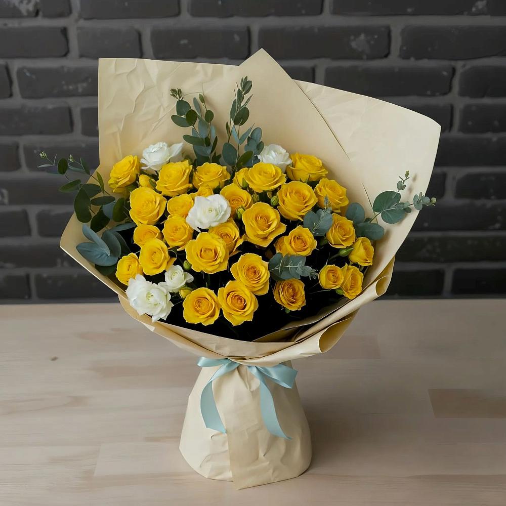 Букет цветов из: Розы в Новозавидовский