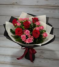 Букет цветов из:  Розы #REPLACE_PRED# Новозавидовский