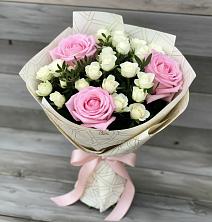 Букет цветов из:  Розы в Новозавидовский