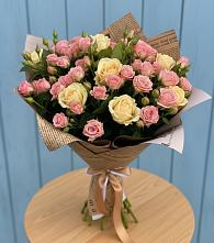 Букет цветов из:  Розы в Новозавидовский