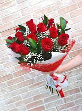 Букет цветов из:  Розы #REPLACE_PRED# Новозавидовский
