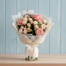 Букет цветов из:  Розы в Новозавидовский