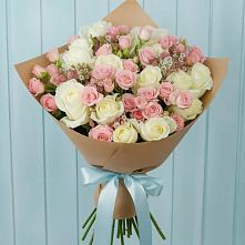 Букет цветов из:  Розы в Новозавидовский