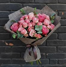 Букет цветов из:  Розы #REPLACE_PRED# Новозавидовский